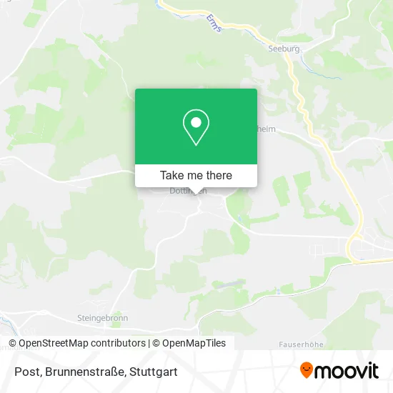 Карта Post, Brunnenstraße