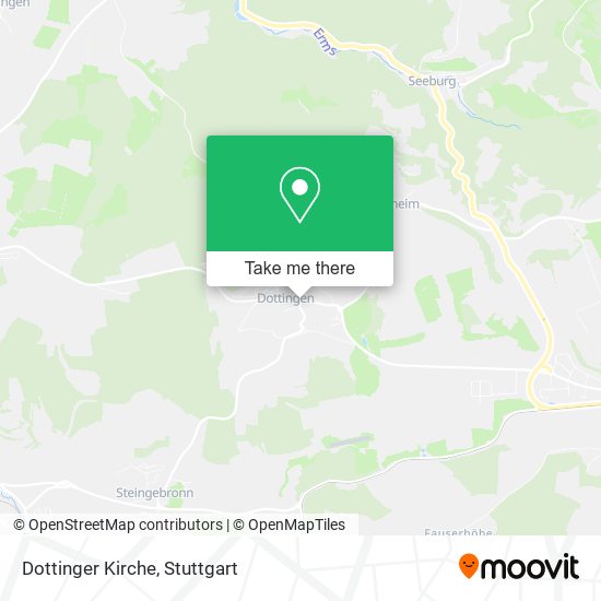 Dottinger Kirche map