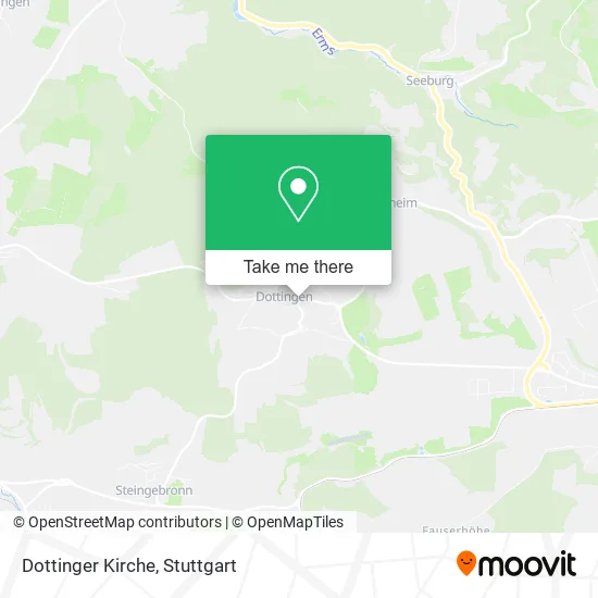 Карта Dottinger Kirche