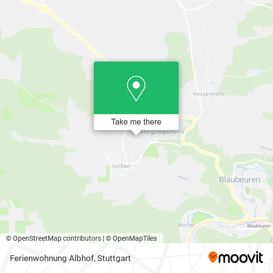 Карта Ferienwohnung Albhof