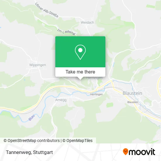 Карта Tannenweg