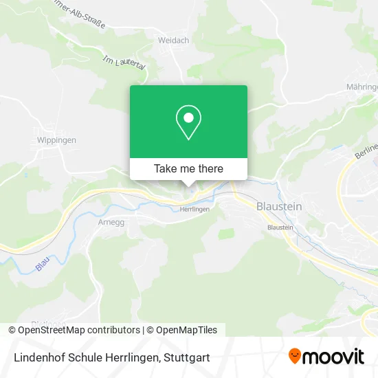 Карта Lindenhof Schule Herrlingen