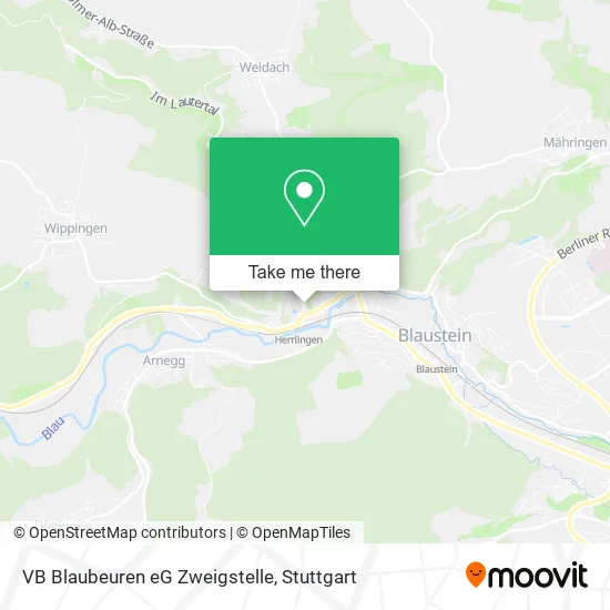 Карта VB Blaubeuren eG Zweigstelle