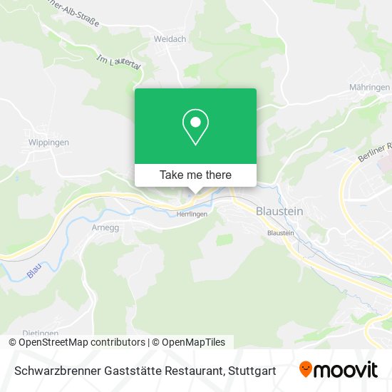 Schwarzbrenner Gaststätte Restaurant map