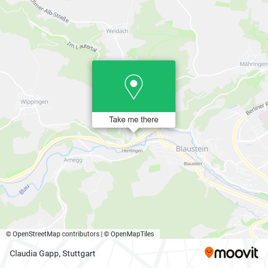 Claudia Gapp map