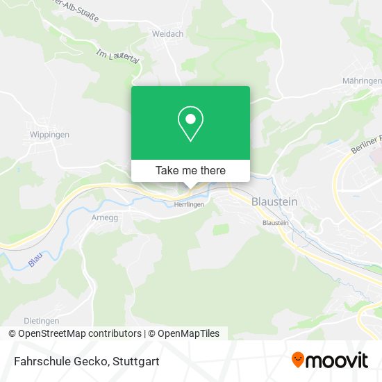 Fahrschule Gecko map