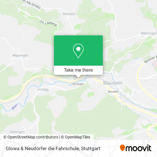 Карта Glowa & Neudörfer die Fahrschule