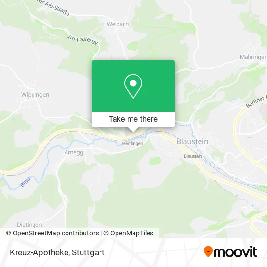 Карта Kreuz-Apotheke