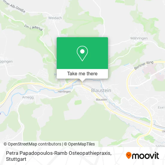 Карта Petra Papadopoulos-Ramb Osteopathiepraxis