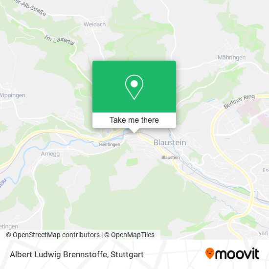 Albert Ludwig Brennstoffe map