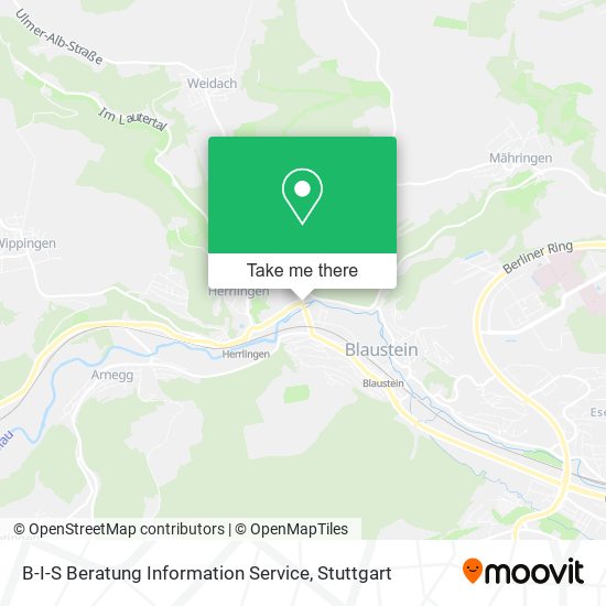 B-I-S Beratung Information Service map