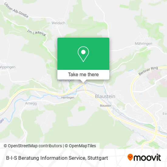 Карта B-I-S Beratung Information Service
