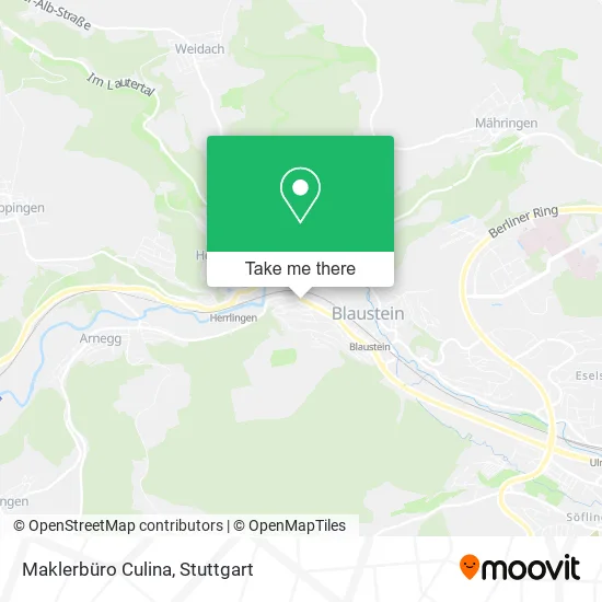 Карта Maklerbüro Culina