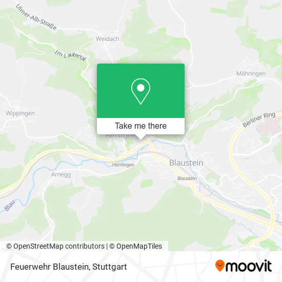 Карта Feuerwehr Blaustein