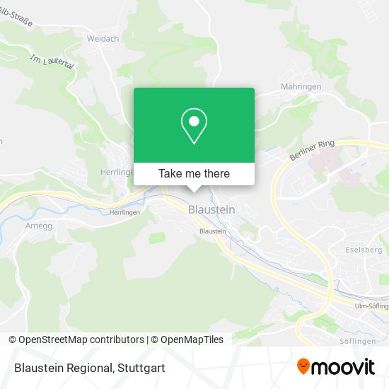 Карта Blaustein Regional