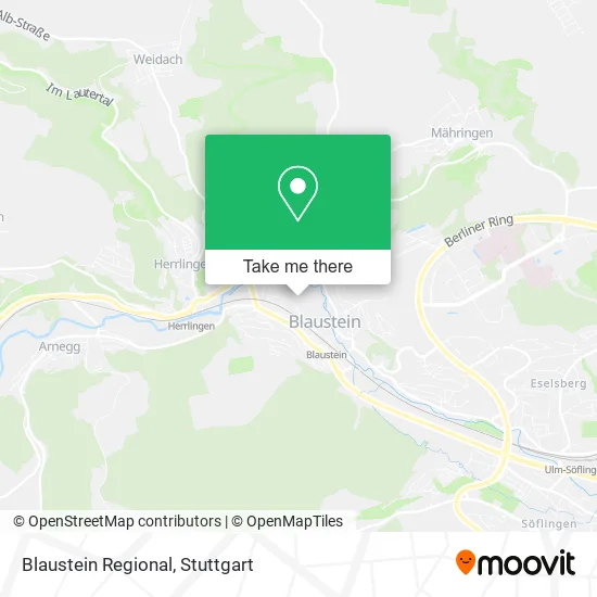 Карта Blaustein Regional