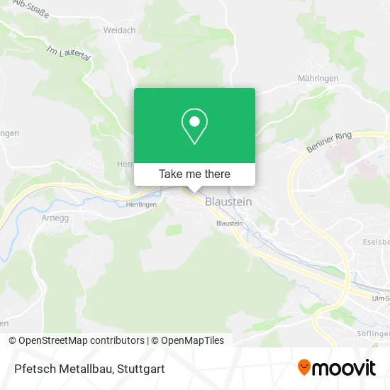 Карта Pfetsch Metallbau