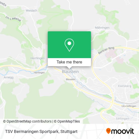 TSV Bermaringen Sportpark map
