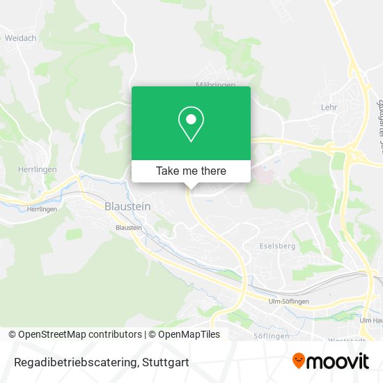 Regadibetriebscatering map