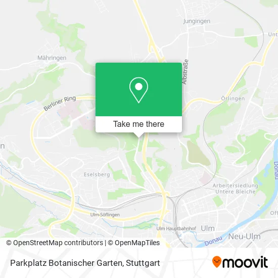 Карта Parkplatz Botanischer Garten