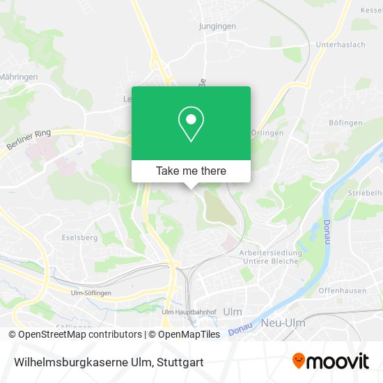 Карта Wilhelmsburgkaserne Ulm