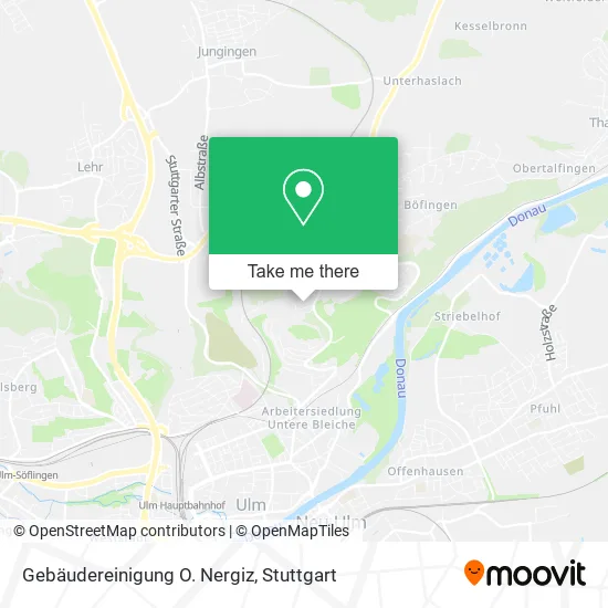 Карта Gebäudereinigung O. Nergiz