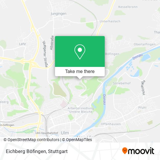 Eichberg Böfingen map