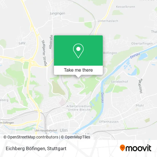 Карта Eichberg Böfingen