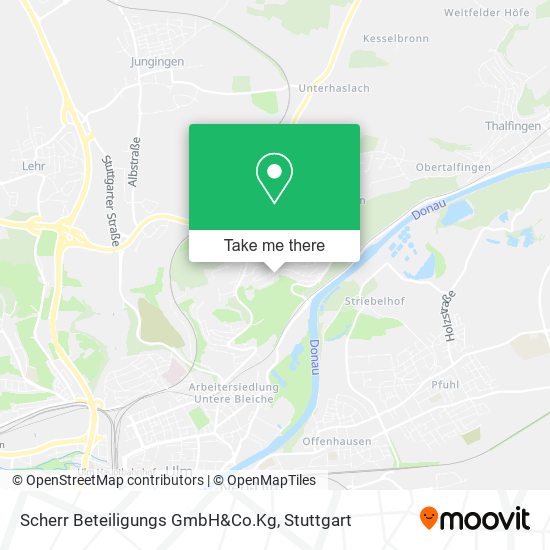 Карта Scherr Beteiligungs GmbH&Co.Kg