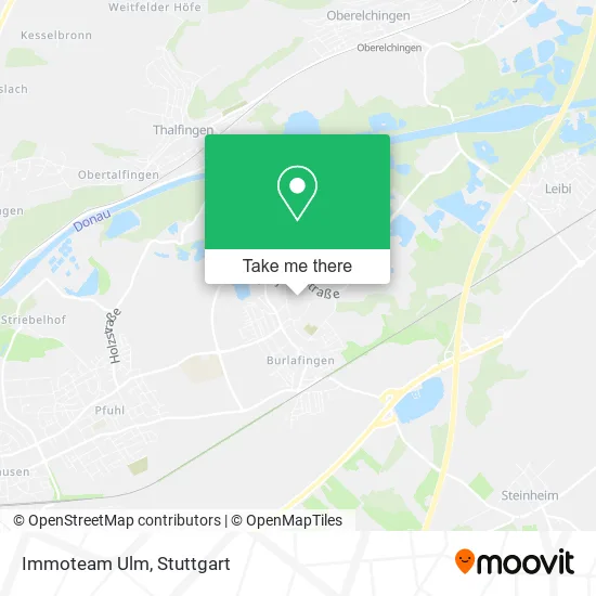Карта Immoteam Ulm