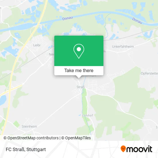 Карта FC Straß