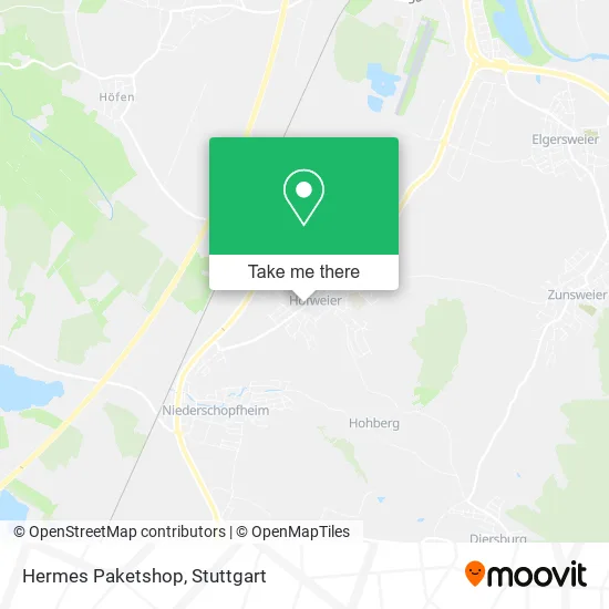 Карта Hermes Paketshop