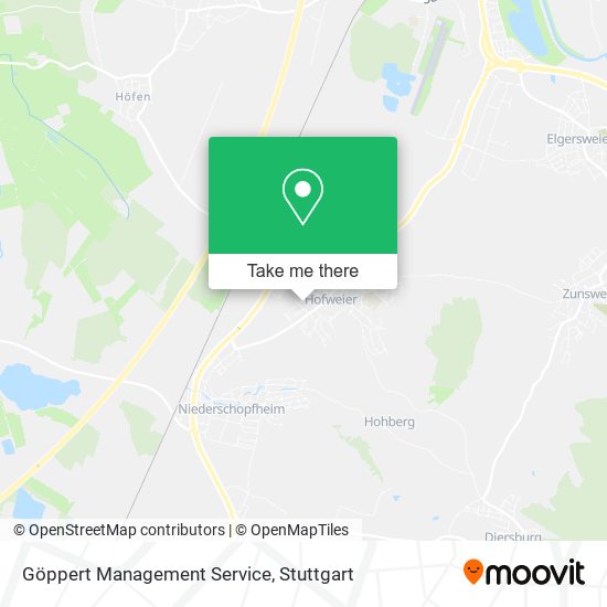 Карта Göppert Management Service