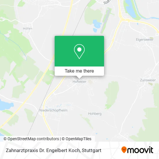 Карта Zahnarztpraxis Dr. Engelbert Koch