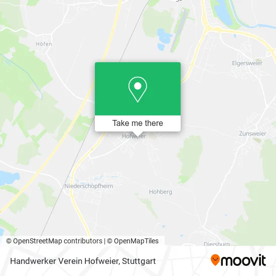 Карта Handwerker Verein Hofweier