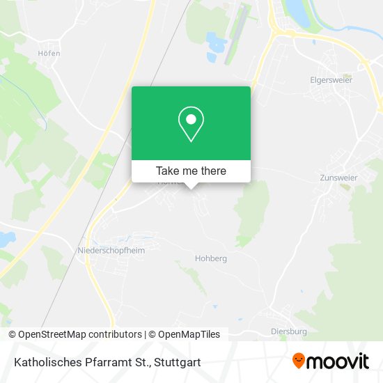 Карта Katholisches Pfarramt St.