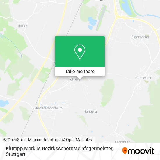 Карта Klumpp Markus Bezirksschornsteinfegermeister
