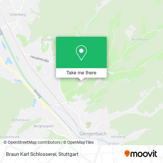 Braun Karl Schlosserei map