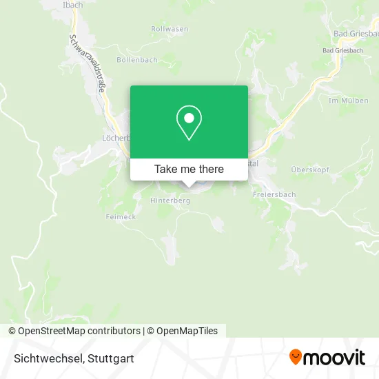 Карта Sichtwechsel