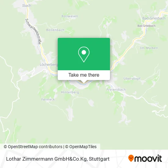 Карта Lothar Zimmermann GmbH&Co.Kg