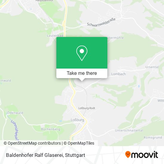 Baldenhofer Ralf Glaserei map