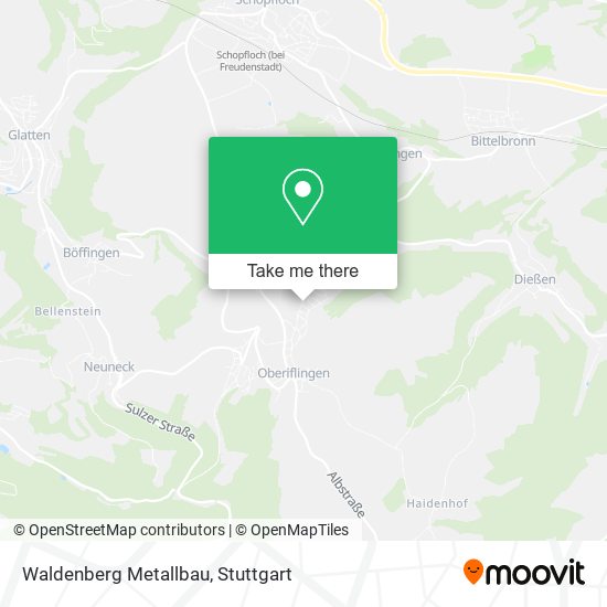 Карта Waldenberg Metallbau