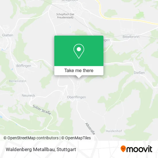 Карта Waldenberg Metallbau