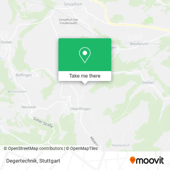 Карта Degertechnik