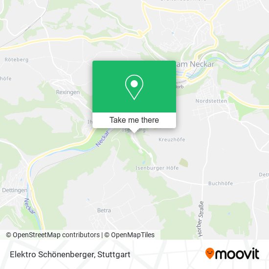 Elektro Schönenberger map