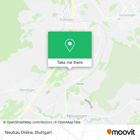 Карта Neubau Online