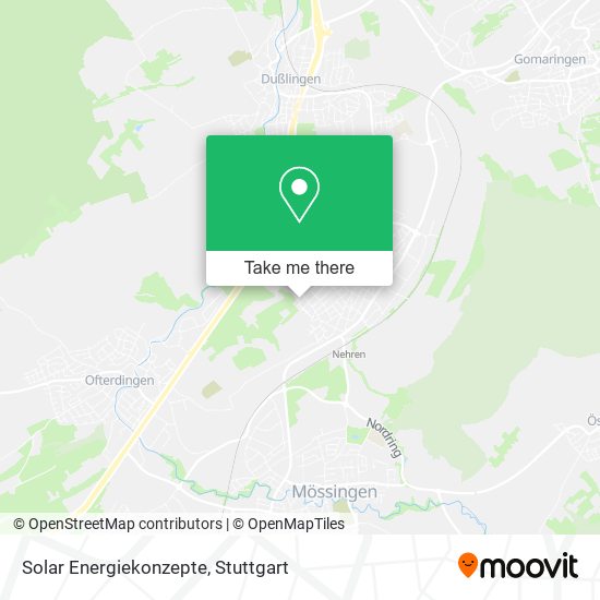 Карта Solar Energiekonzepte