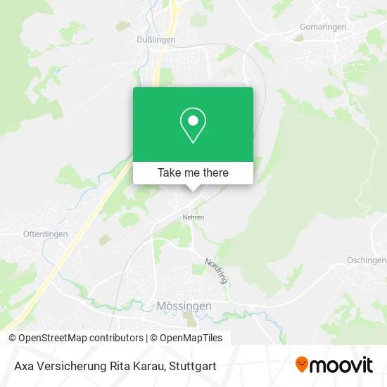 Карта Axa Versicherung Rita Karau