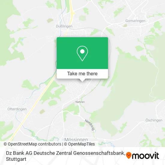 Карта Dz Bank AG Deutsche Zentral Genossenschaftsbank