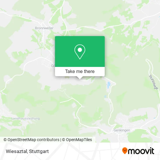 Карта Wiesaztal